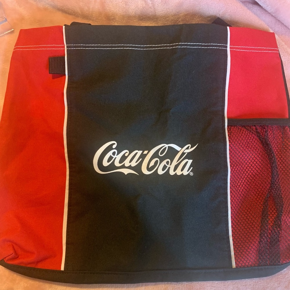 Black and Red Coca-Cola Tote Bag